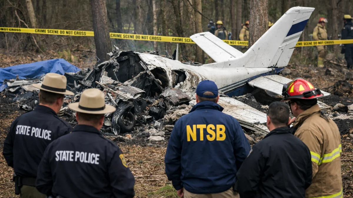 Three Israelis Killed in Light Plane Crash in Maryland, Israel Foreign Ministry Confirms