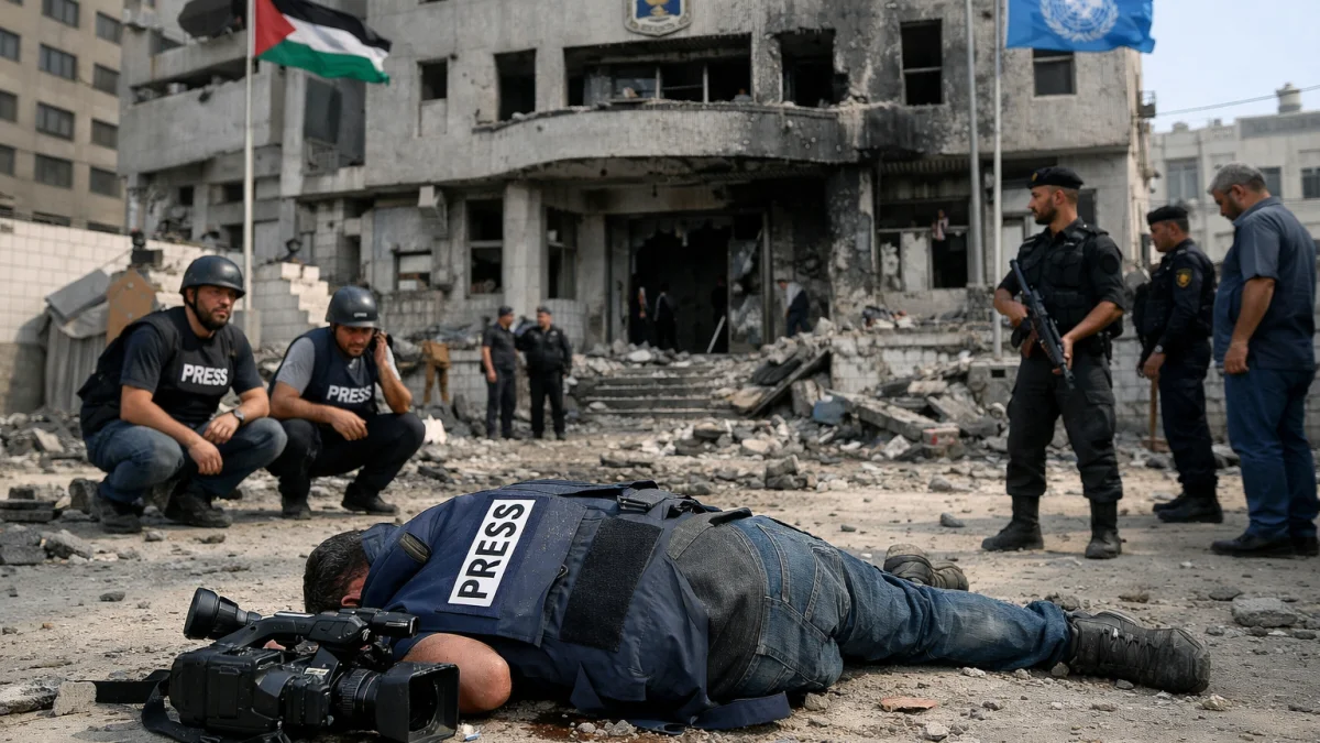 Al Jazeera Condemns Killing of Cameraman Ahmed Wishah in Gaza Strike