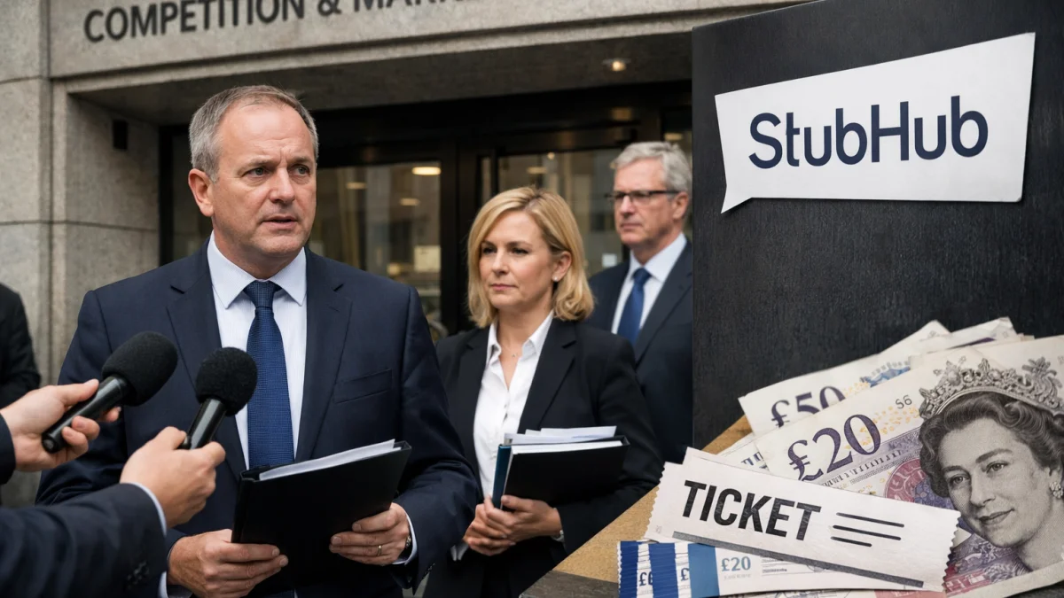 UK Watchdog Fines StubHub and Orders Refunds Over Hidden Fees