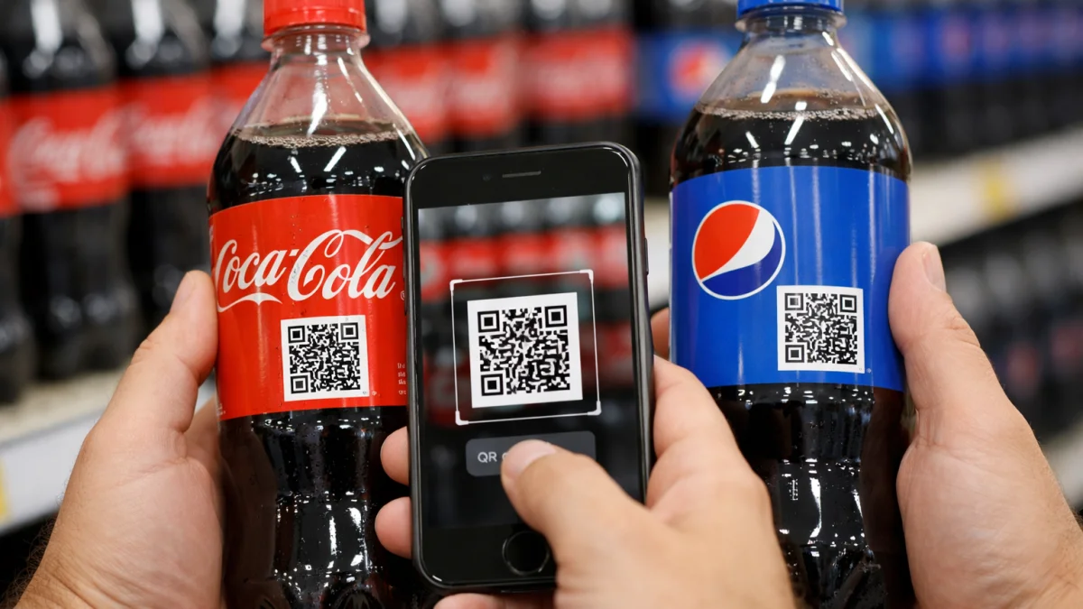 Coke and Pepsi Introduce QR Codes for Ingredient Information