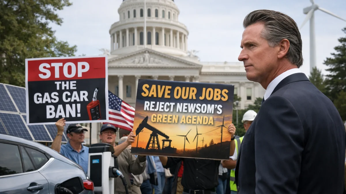 Viral Campaigns Target Newsom Green Agenda in California