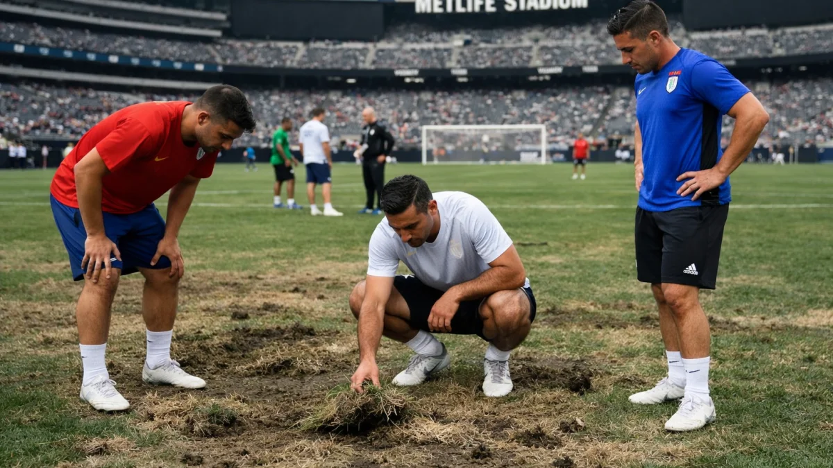 World Cup Players Complain About Conditions at MetLife Stadium