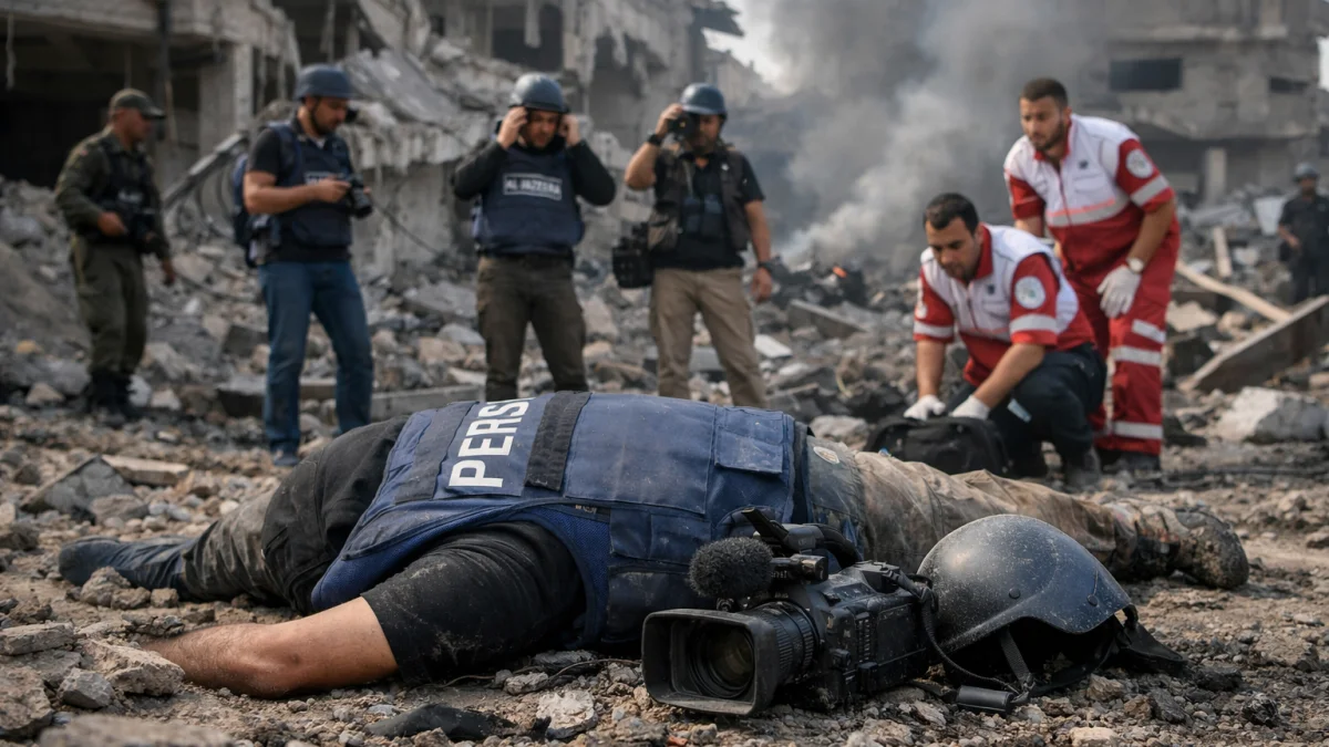 Gaza Reports Death of Al Jazeera Cameraman in Israeli Strike