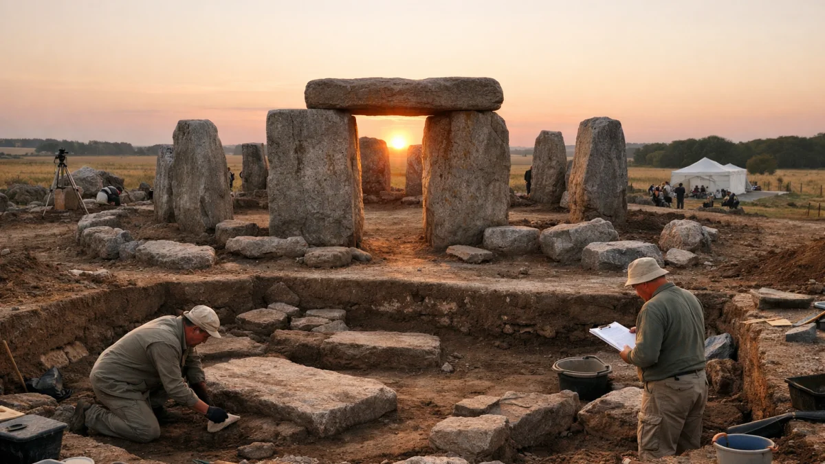 Archaeologists Discover Stonehenge Prototype Aligned With Solstices