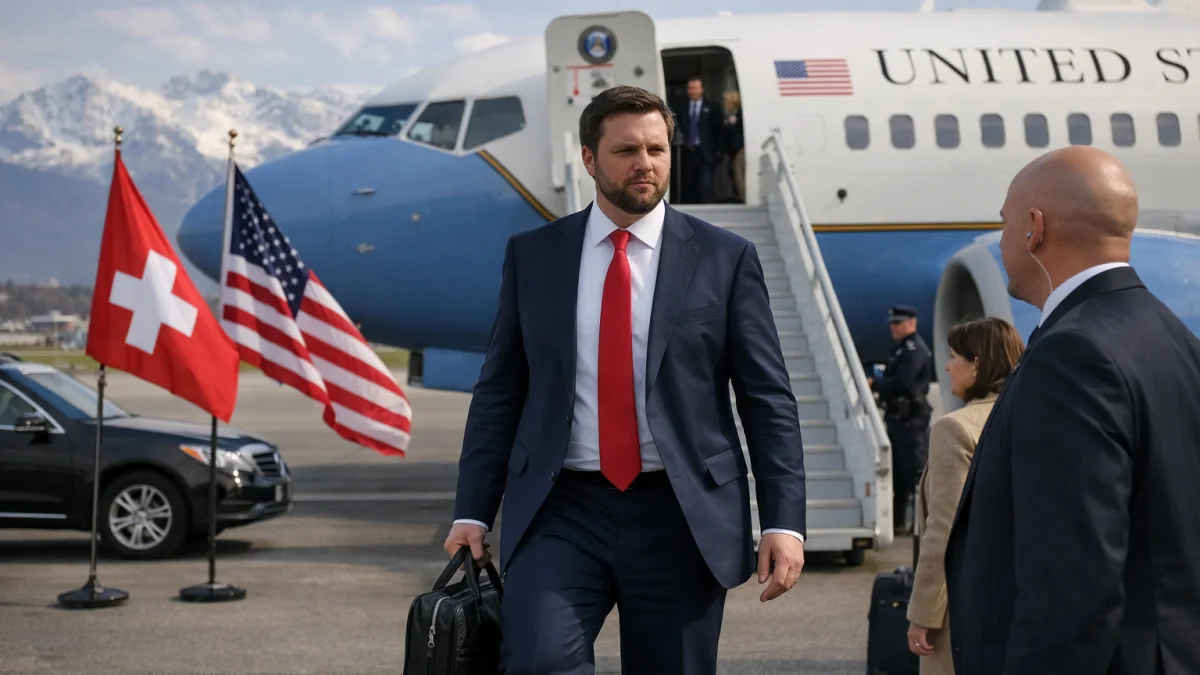 Vance Departs Switzerland After First Round of Iran Negotiations