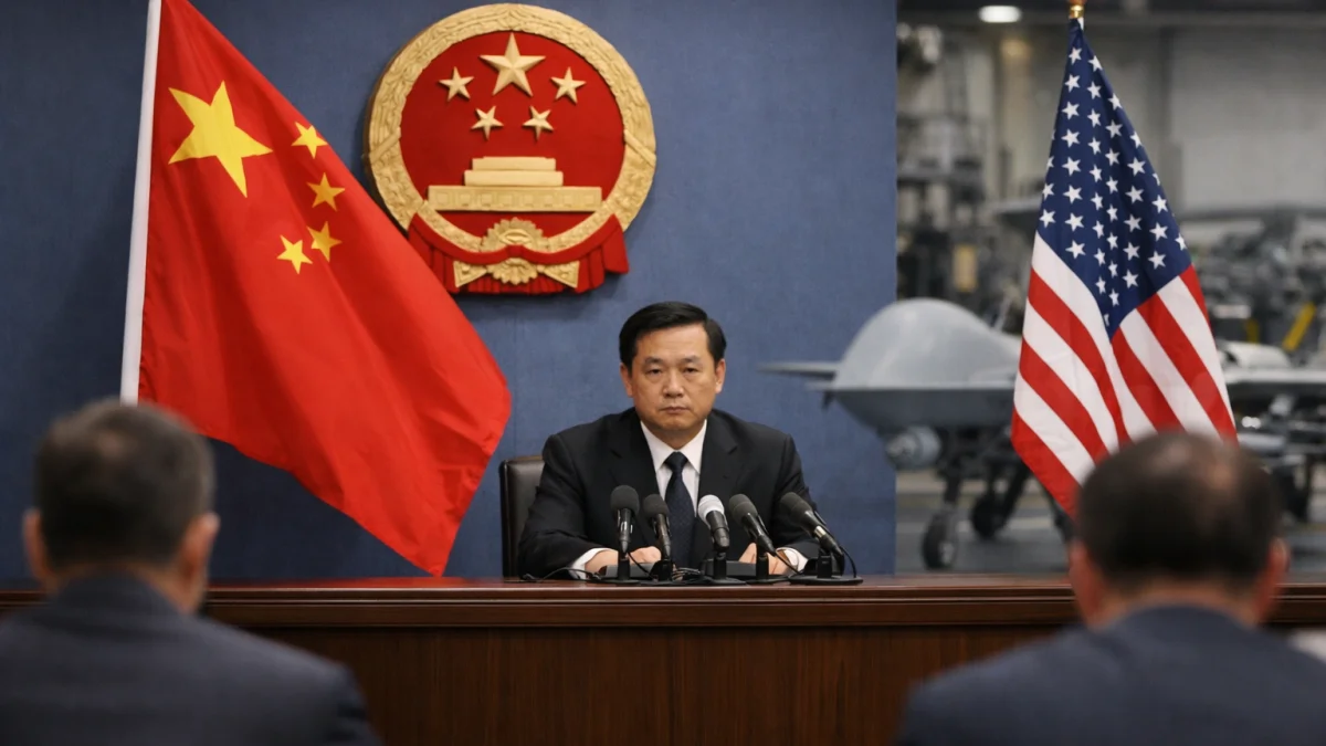China Sanctions Ten U.S. Military-Related Companies in Tit-for-Tat Move