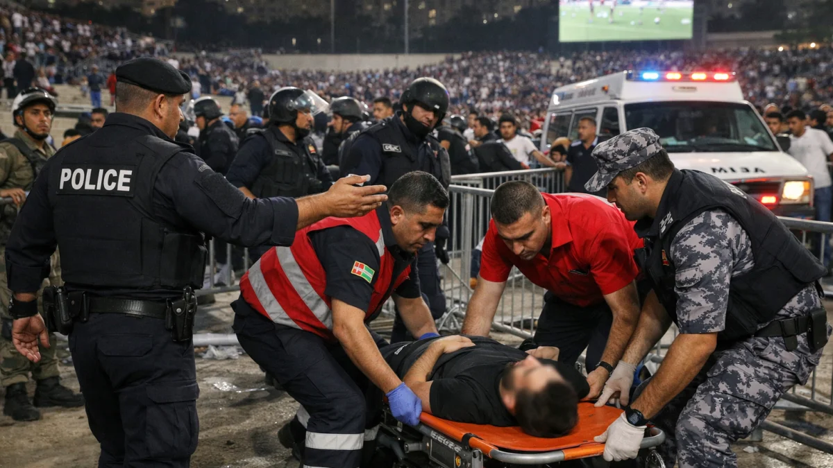 Stampede at World Cup Match Viewing Event in Jordan's Amman Kills One