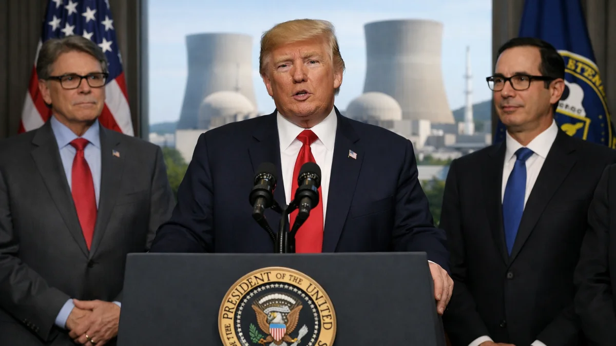 Trump Administration Announces $17.5 Billion Nuclear Reactor Loan Program