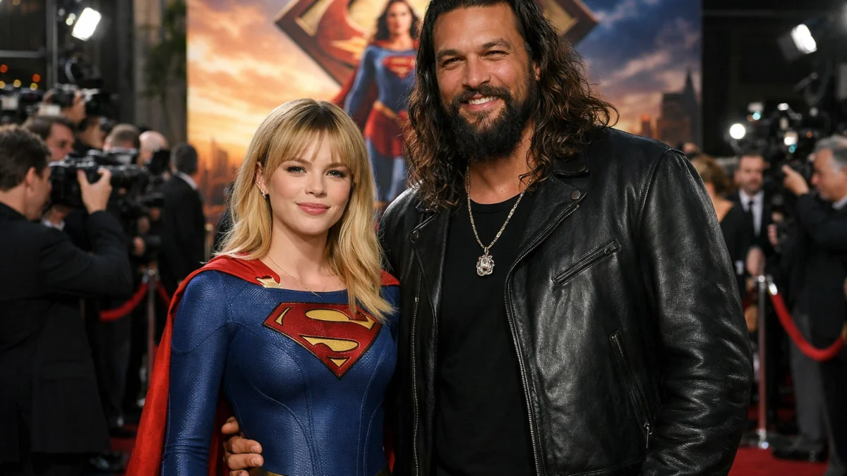 Supergirl Film Starring Milly Alcock and Jason Momoa Premieres Friday