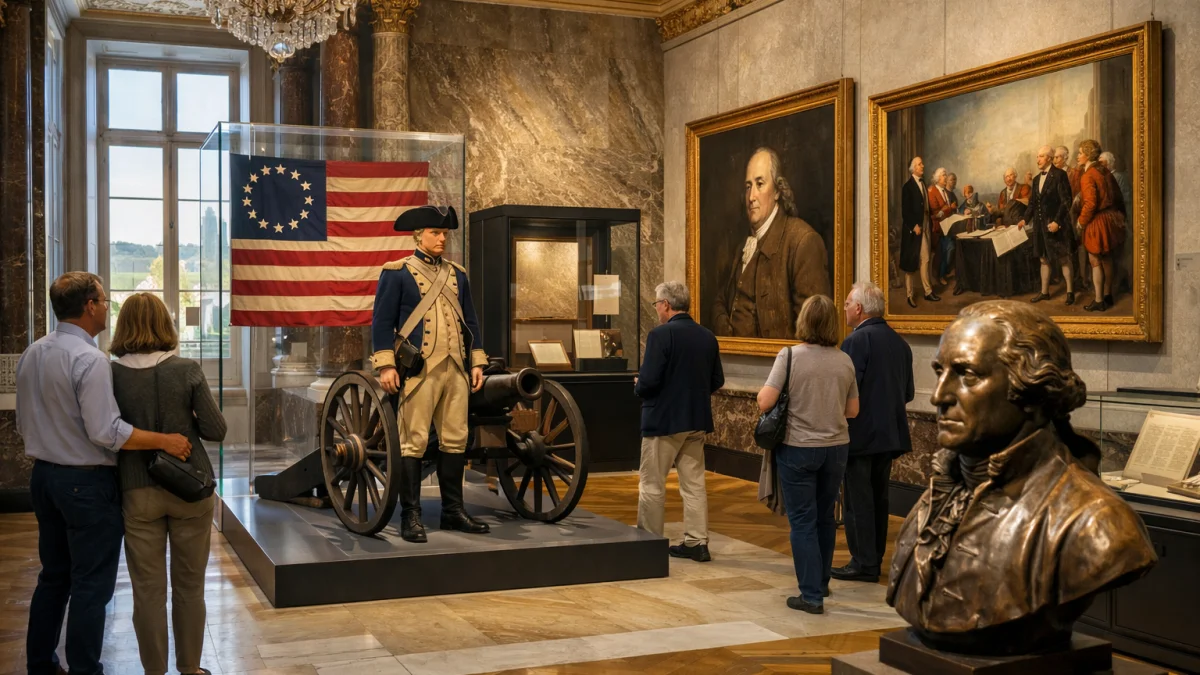 Versailles Unveils New Gallery Marking 250th Anniversary of U.S. Independence