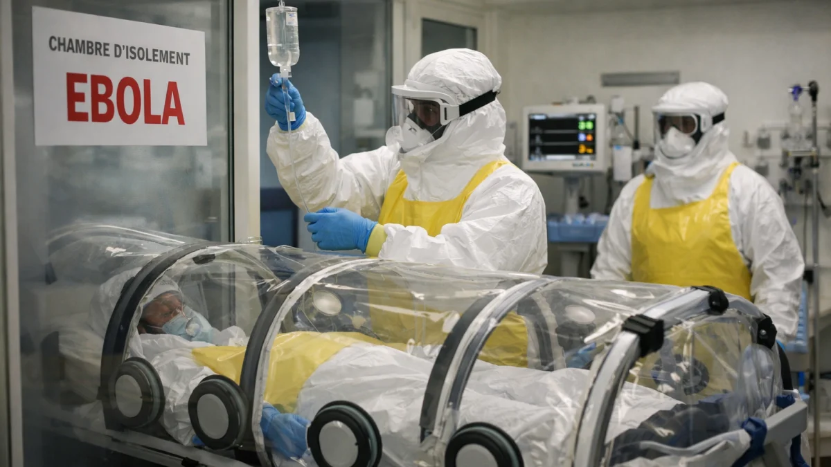 France Reports First Ebola Case Linked to Outbreak in Democratic Republic of Congo