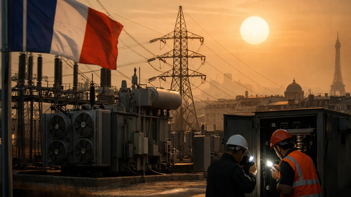 France Records Hottest Day Since 1947 as Heatwave Triggers Power Outages