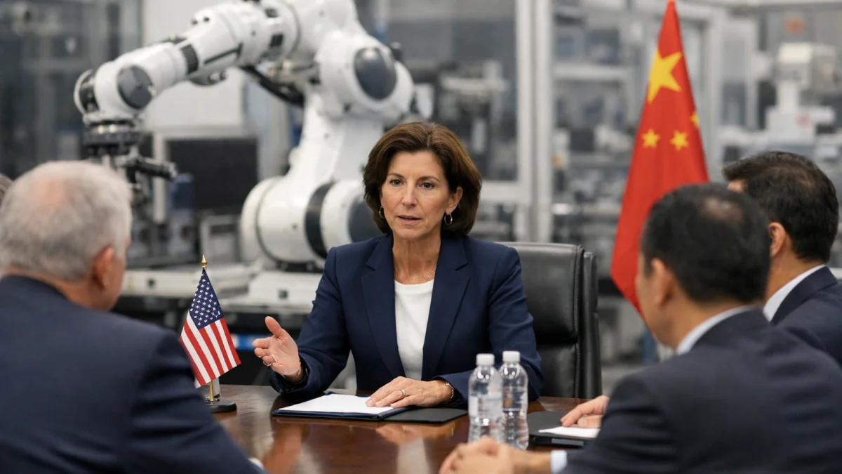 Commerce Secretary Privately Warns Executives on Imported Chinese Robots