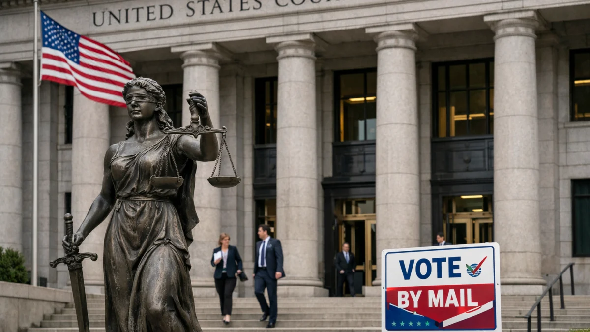 Judge Narrows Lawsuits Challenging Trump's Mail-In Voting Executive Order