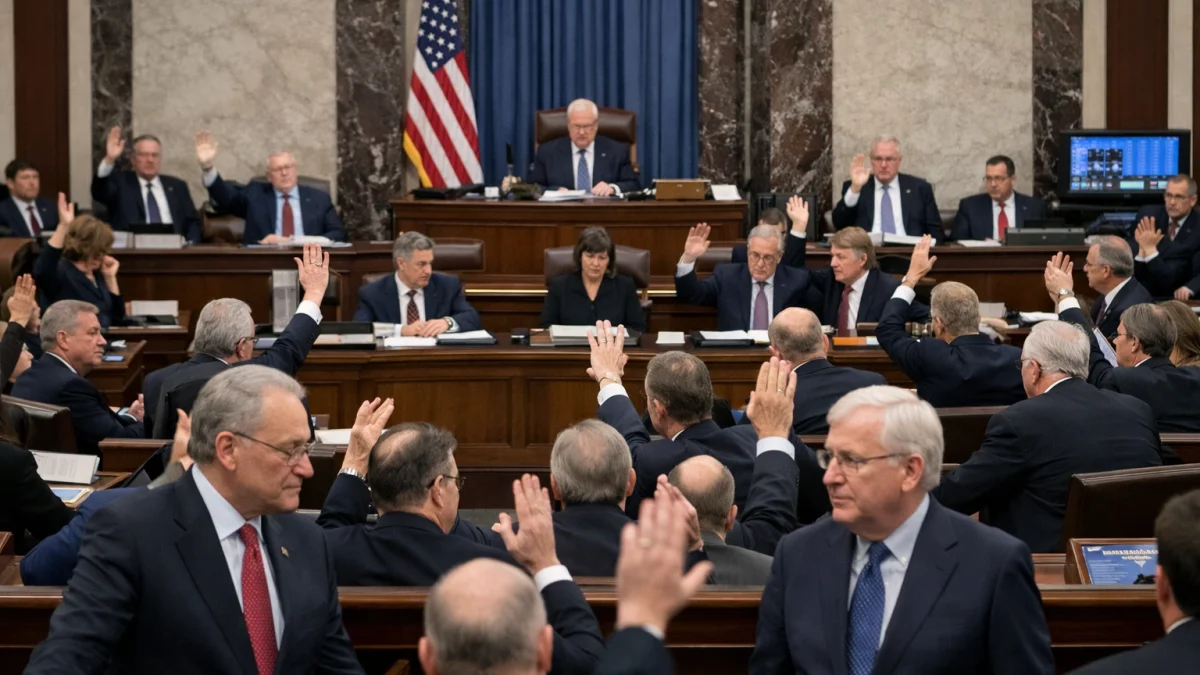 Senate Votes to Halt Further Action in Iran Conflict in Rebuke to President