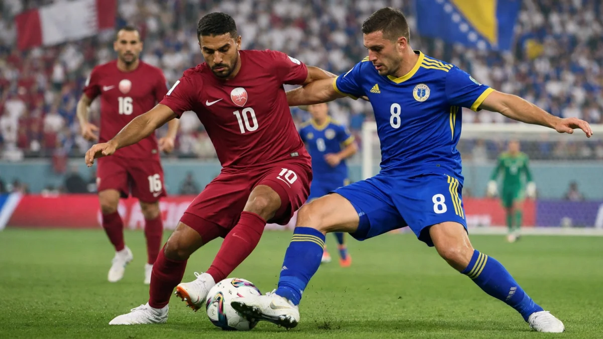 Qatar Faces Bosnia in Key World Cup Group Stage Encounter