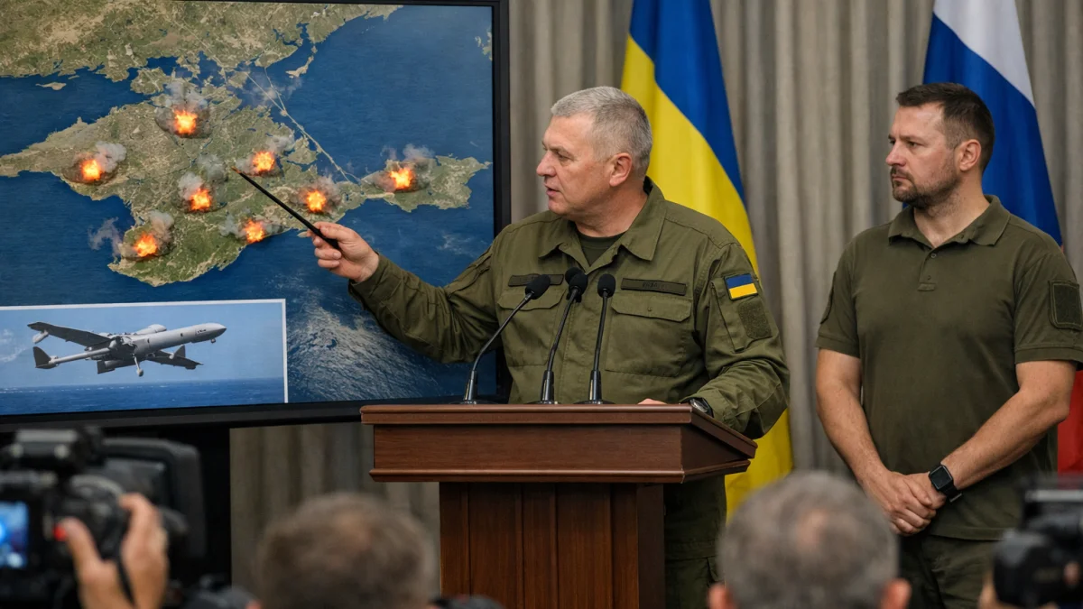 Ukraine Acknowledges Increased Drone Activity Targeting Crimea