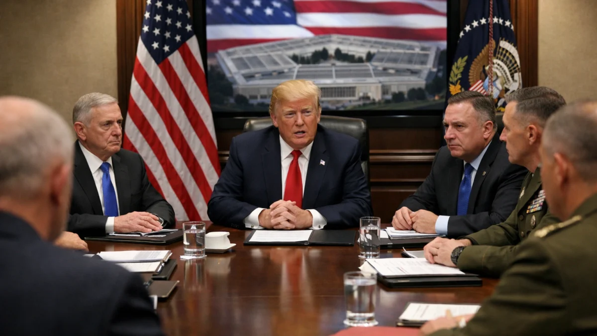 Trump Administration Faces Internal Pushback on Military Overhaul Plans