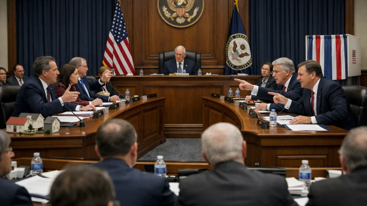 Congressional Tensions Rise Over Housing Legislation and Election Reforms