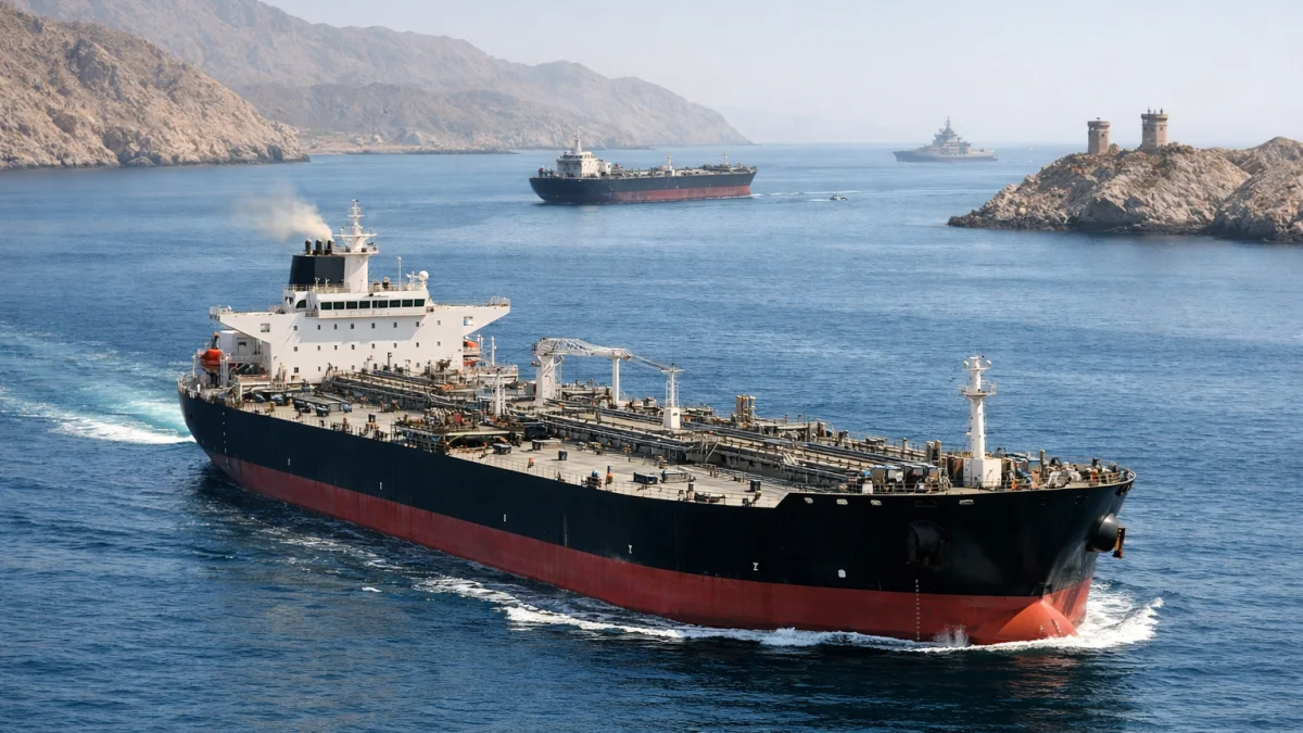 Oil Tankers Resume Passage Through Strait of Hormuz as Tensions Ease