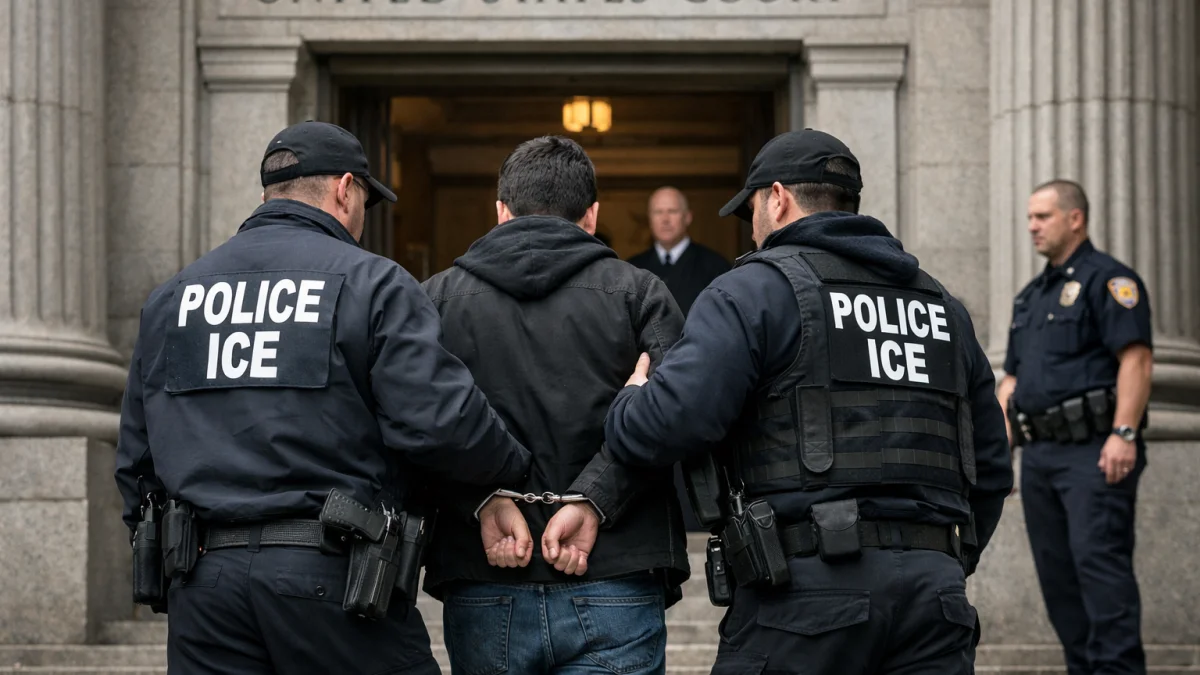 Trump Administration Faces Court Ruling on Immigration Arrests at Courthouses