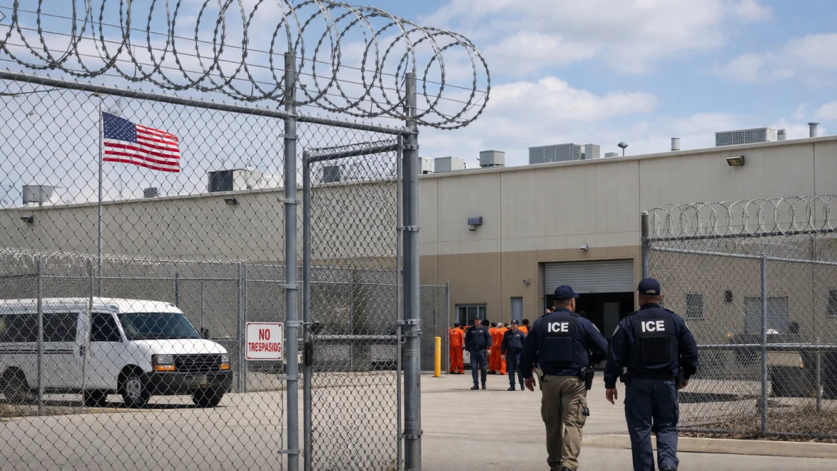 Trump Administration Plans to Offload Immigrant Detention Warehouses