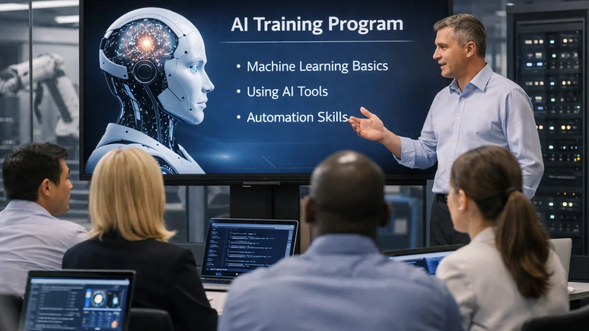 Big Companies Launch Programs to Ease AI Transition for Workers