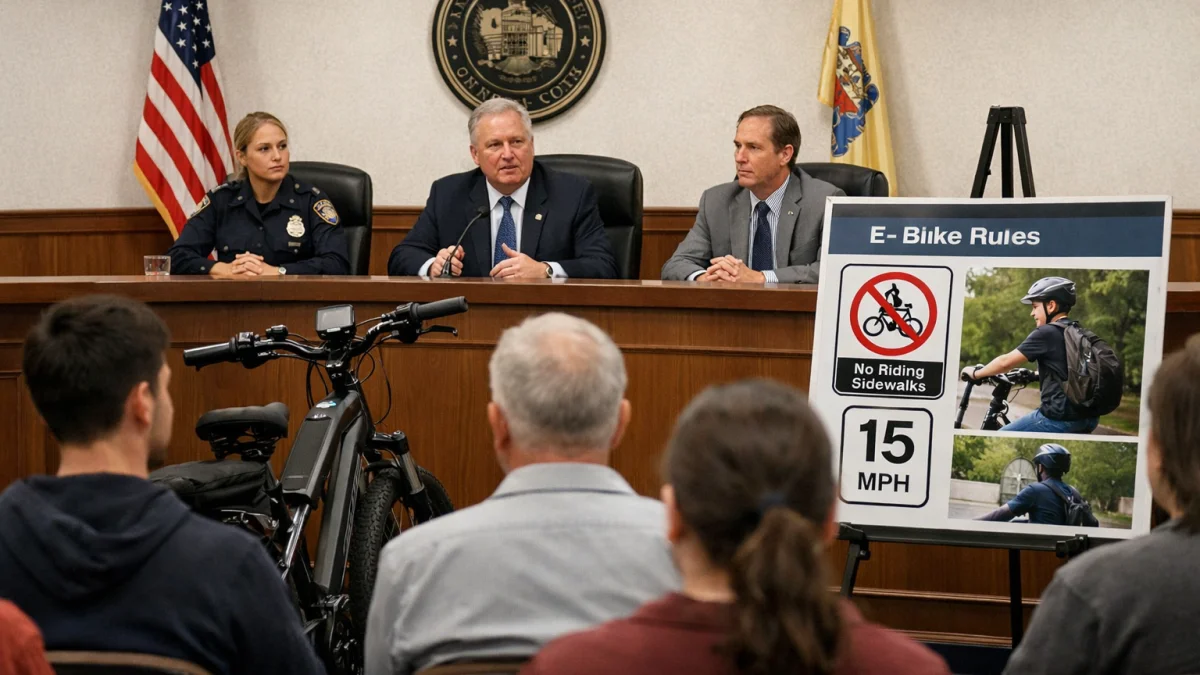 New Jersey Town Tightens E-Bike Rules Ahead of State Law