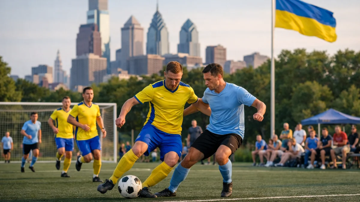 Philadelphia Soccer Leagues Thrive With Ukrainian Immigrants