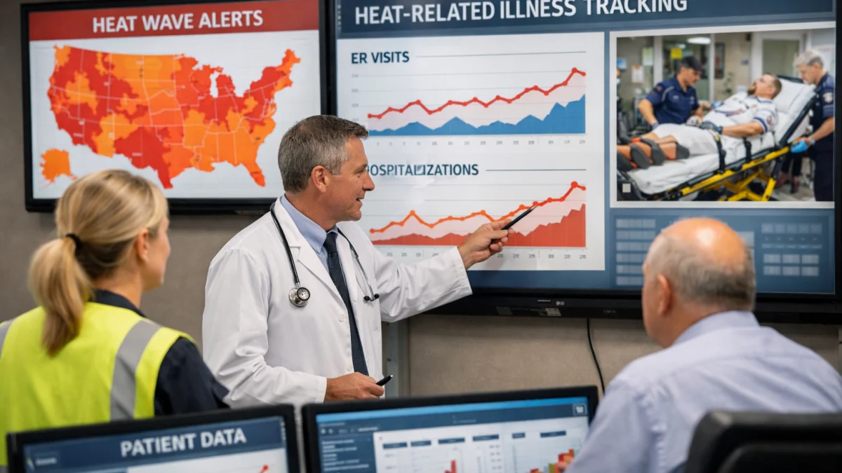 Officials Track Heat-Related Illnesses in Multiple Regions
