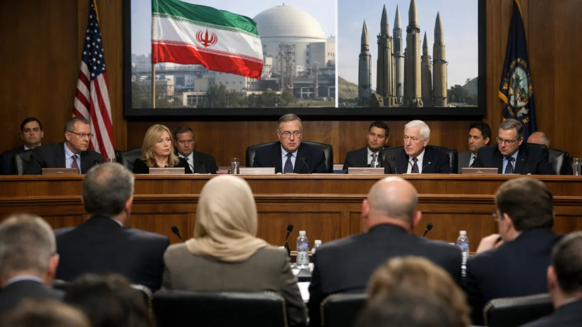 Congressional Panels Discuss Latest Iran Developments