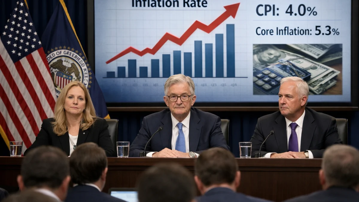US Inflation Tops 4 Percent in May as Officials Monitor Trends