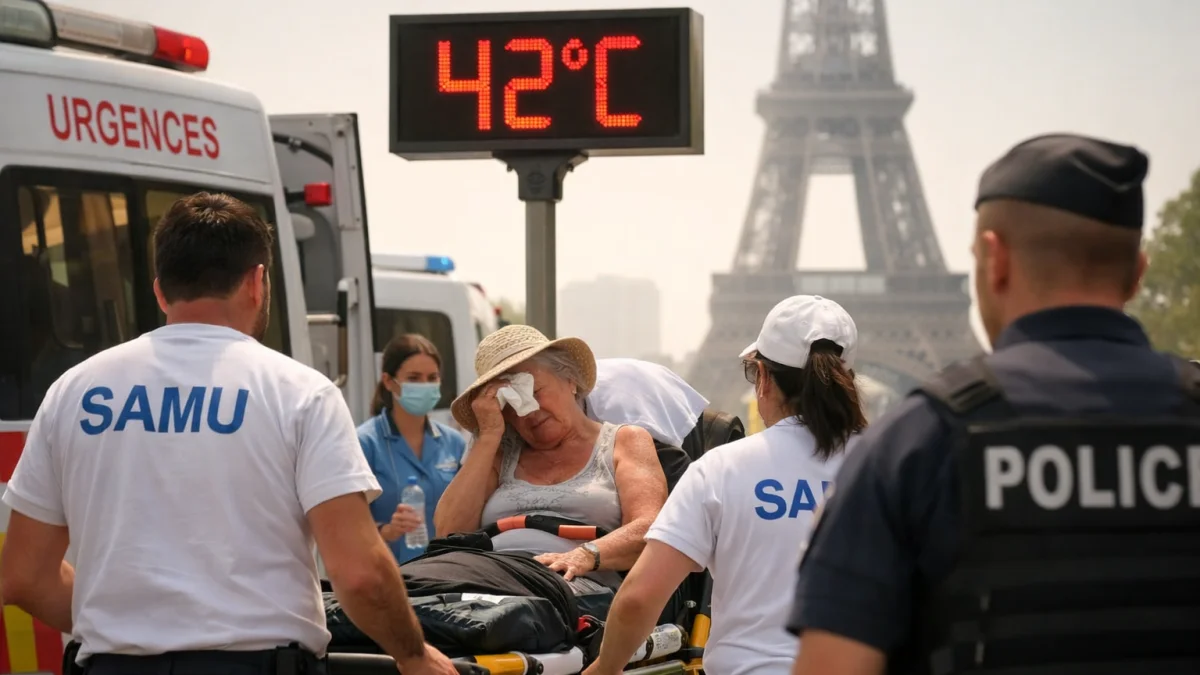 Europe Faces Record Heat as France Issues Highest Health Alert