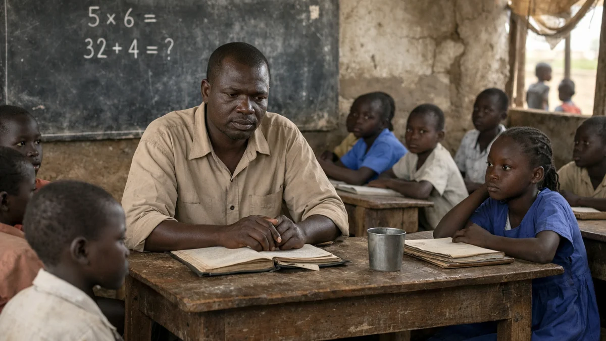 Unpaid Teachers in South Sudan Struggle to Keep Schools Open