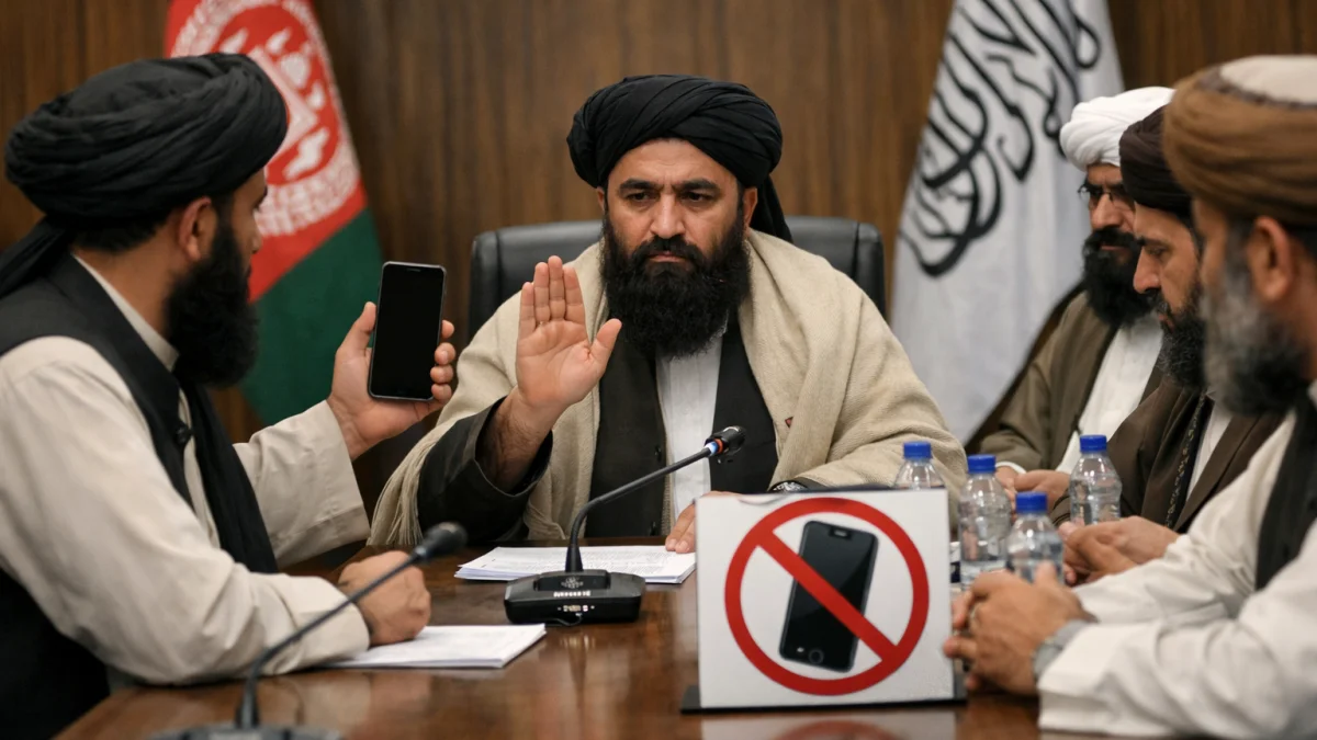 Taliban Government in Afghanistan Imposes Smartphone Ban on Officials