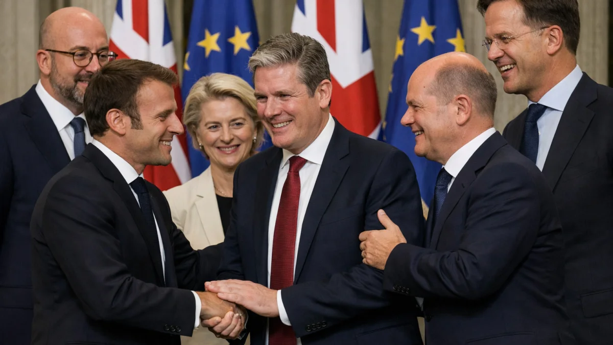 European Leaders Bid Farewell to Outgoing UK Prime Minister Starmer