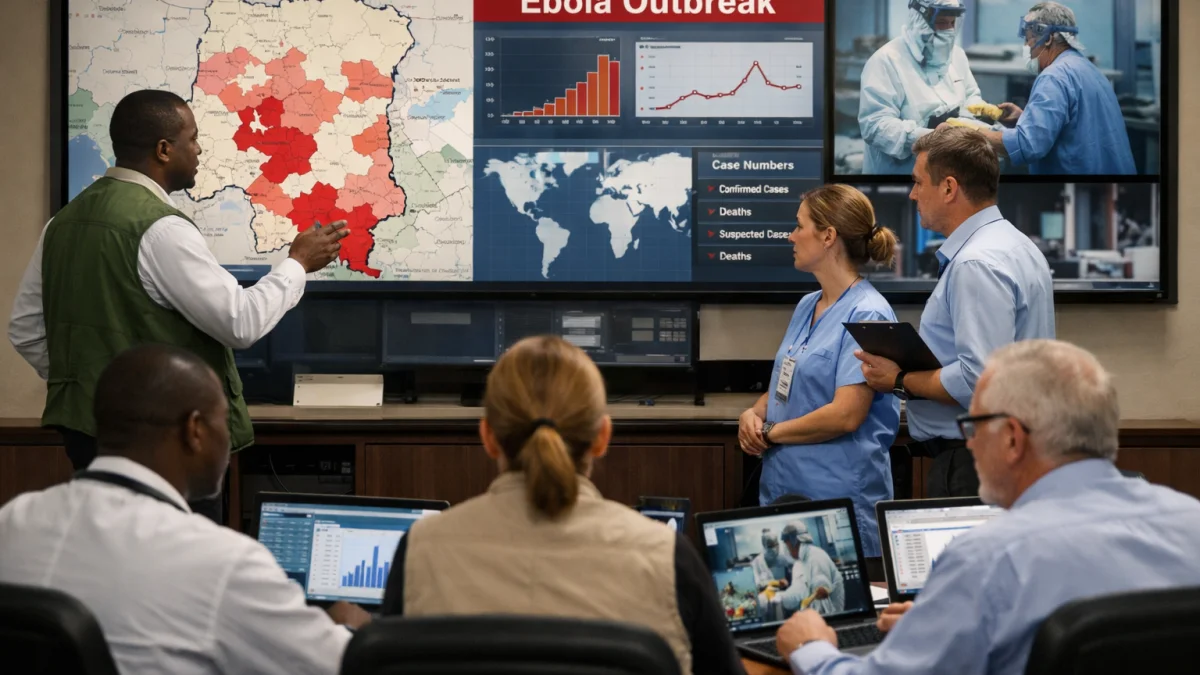 Public Health Officials Monitor Potential Expansion of Congo Ebola Cases