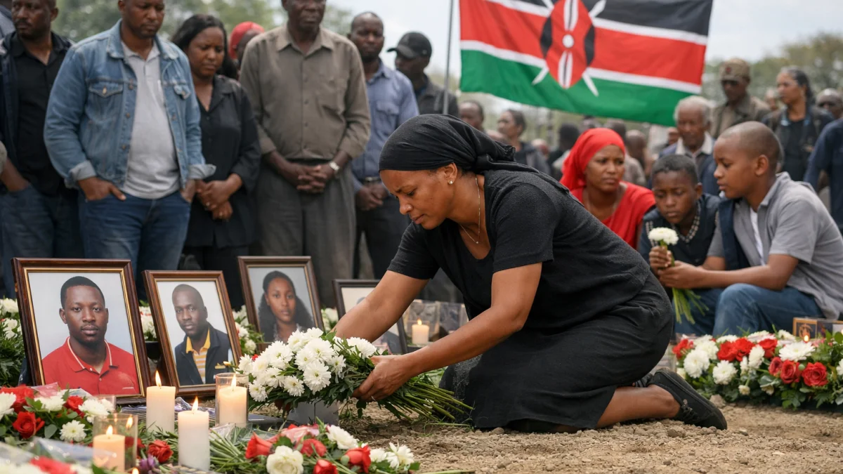 Families Honor Victims on Anniversary of Deadly Kenya Protests