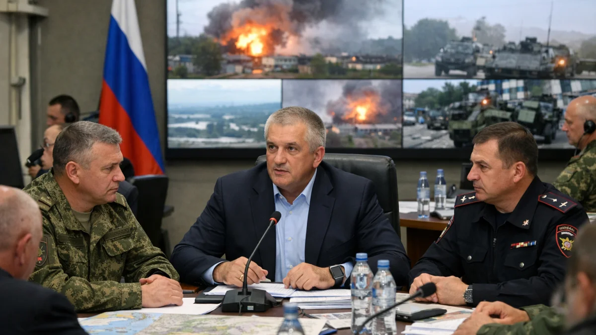 Russian Authorities Declare State of Emergency in Crimea Amid Ukrainian Strikes