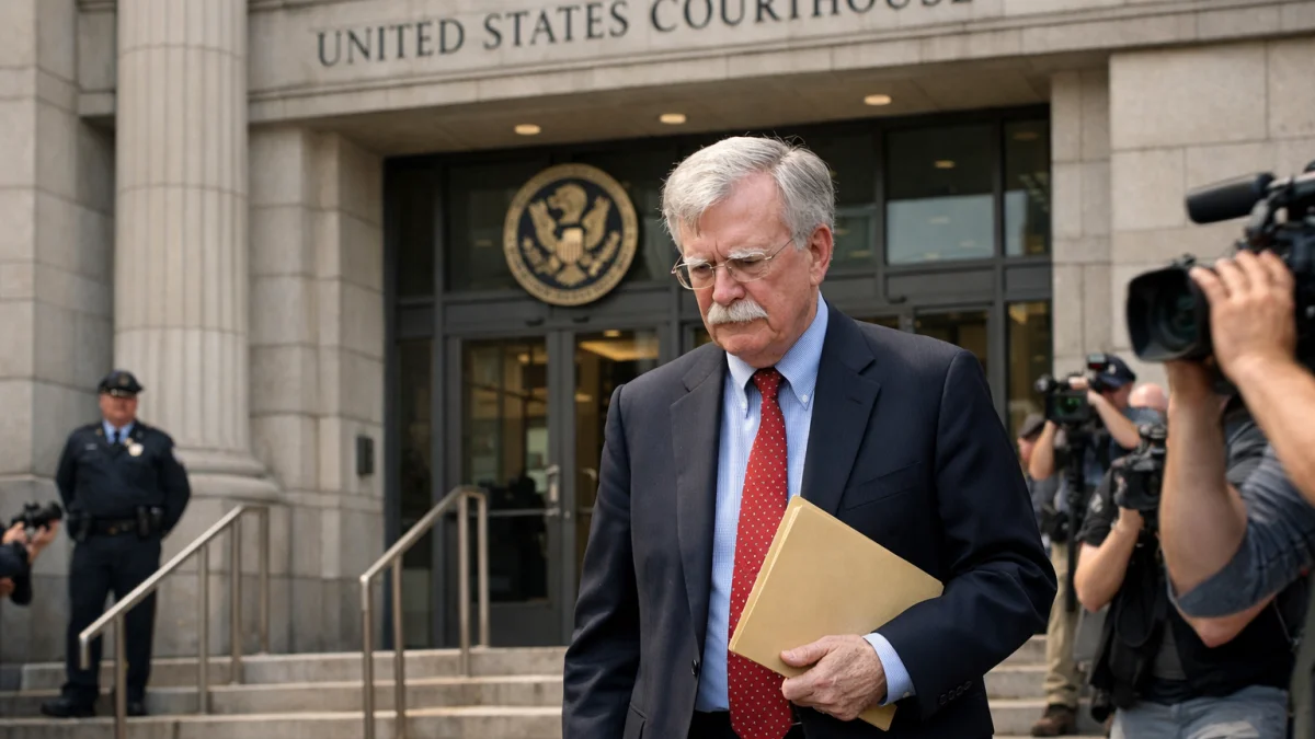 Former Trump Adviser John Bolton Pleads Guilty to Retaining Classified Information