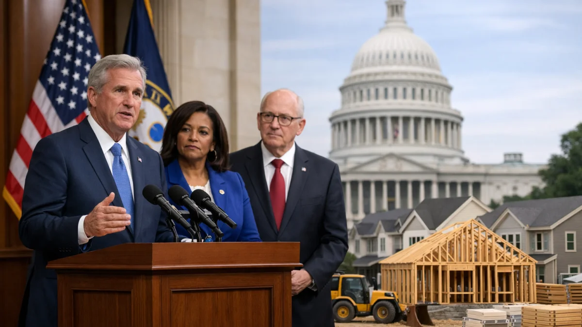House Passes Bipartisan Bill Aimed at Boosting Affordable Housing Supply