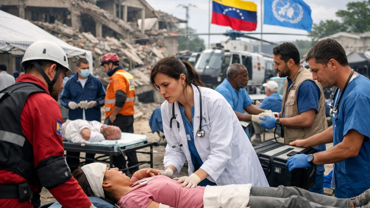 Global Health Teams Mobilize to Support Earthquake Victims in Venezuela
