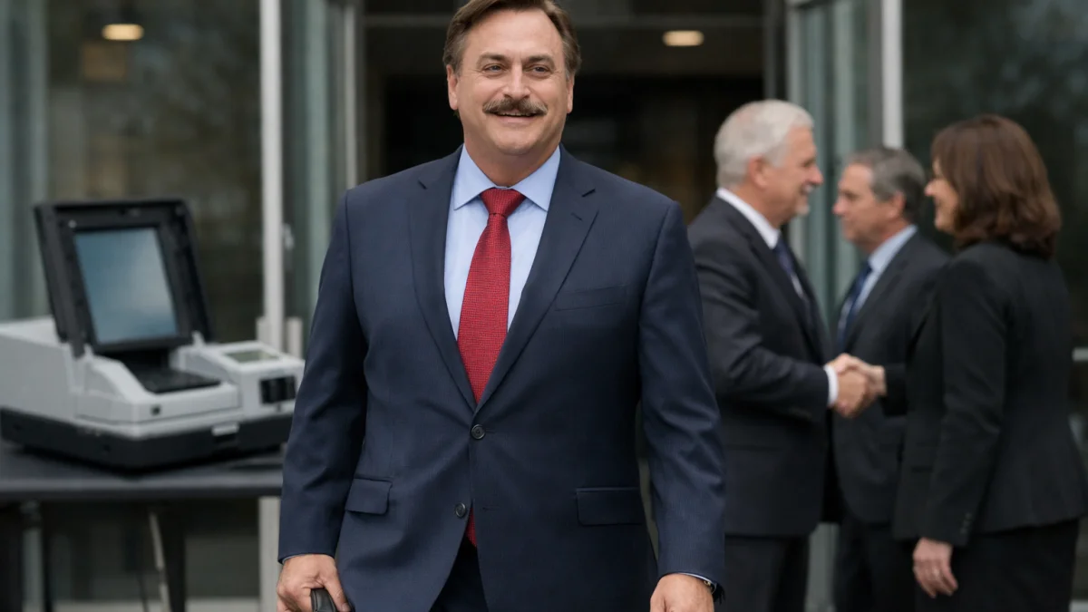 Voting Machine Company Drops Billion Dollar Defamation Suit Against Mike Lindell