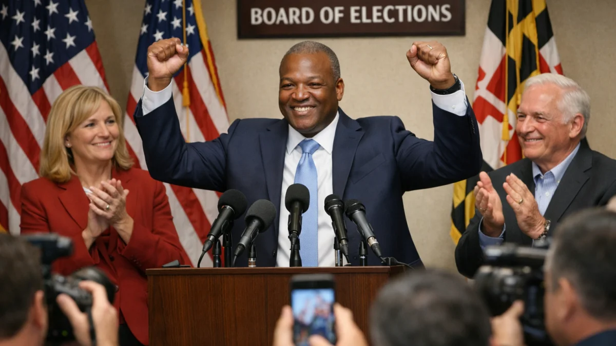 Maryland County Executive Race Declares Winner in Tight Contest