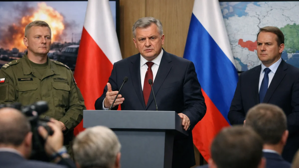 Poland Deputy PM Warns of Potential Russian False Flag Operation