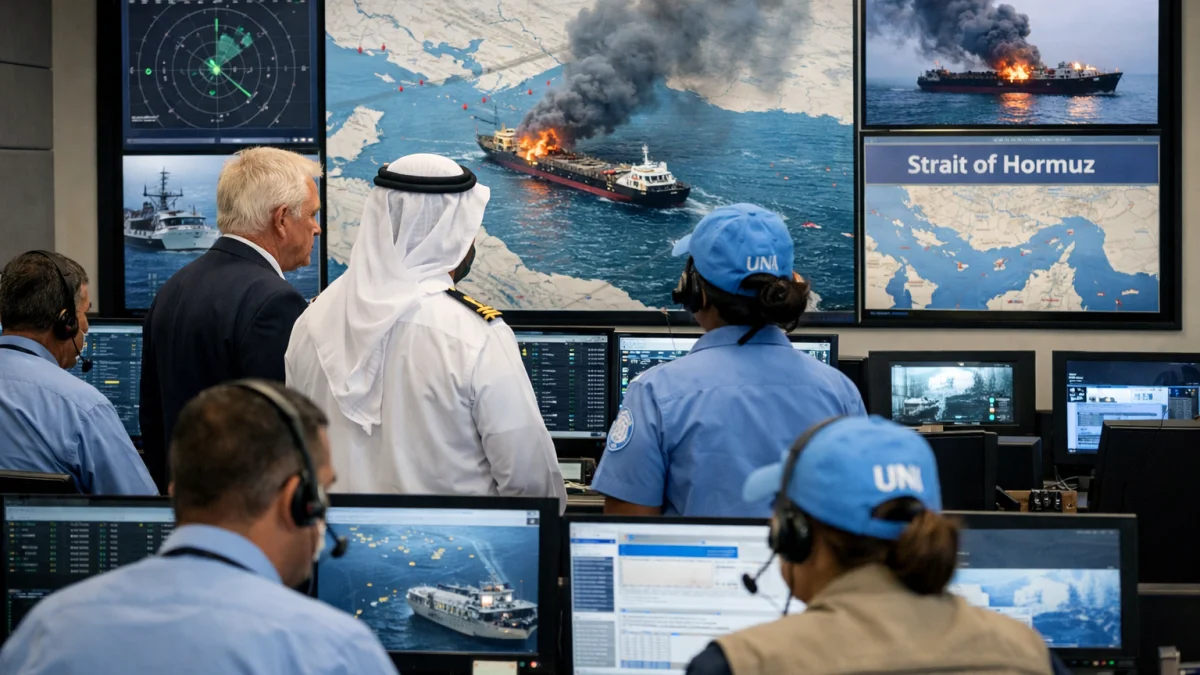 UN Agency Halts Strait of Hormuz Ship Evacuations After Recent Strike