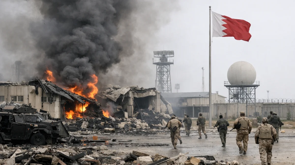 Iran Drones Strike Bahrain After U.S. Hits Iranian Military Sites