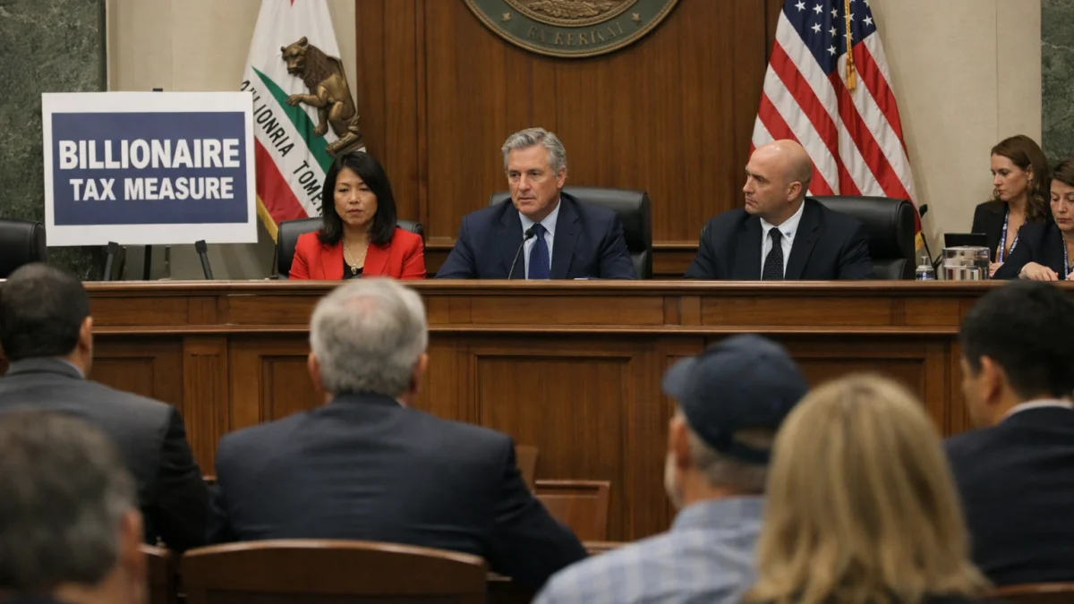 California Billionaire Tax Measure Advances to November Ballot