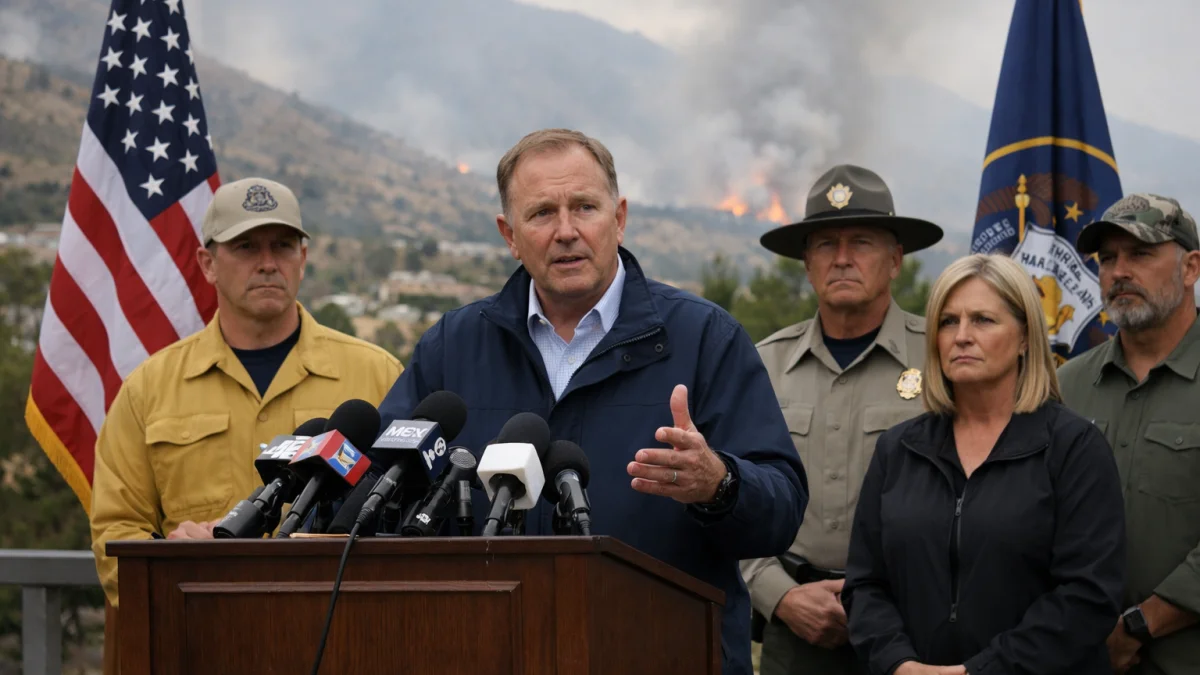 Utah Governor Bans July Fourth Fireworks Statewide Over Wildfire Emergency