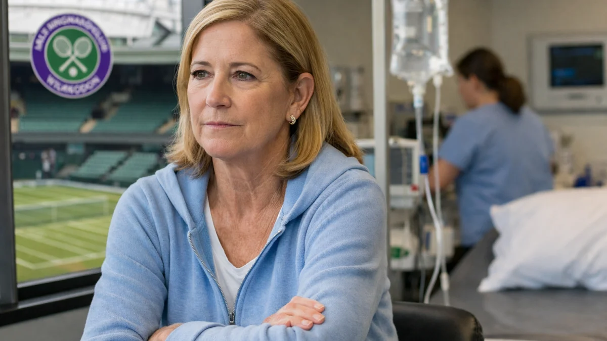 Chris Evert Withdraws from Wimbledon After Ovarian Cancer Returns